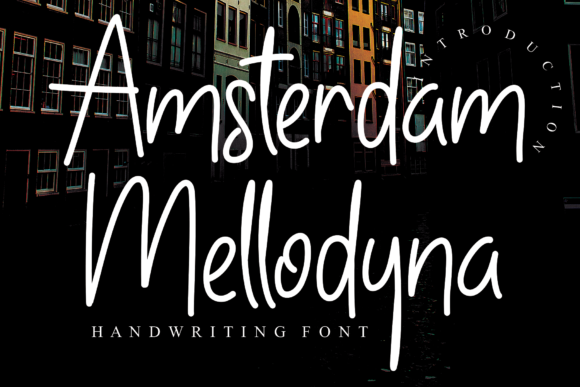 Amsterdam Mellodyna: A Sweet Handwritten Font for Creative Projects