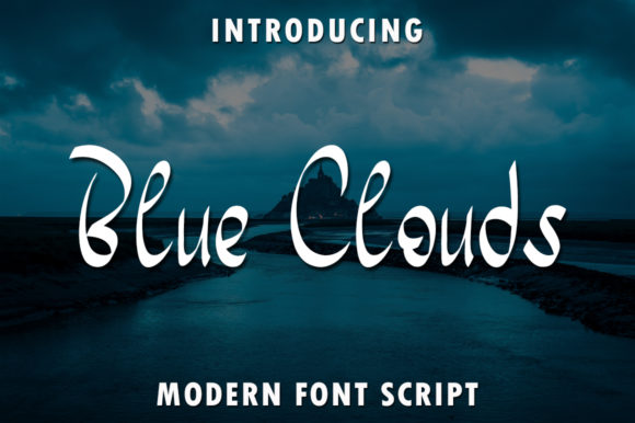 Blue Clouds: A Versatile Handwritten Font for Engaging Campaigns
