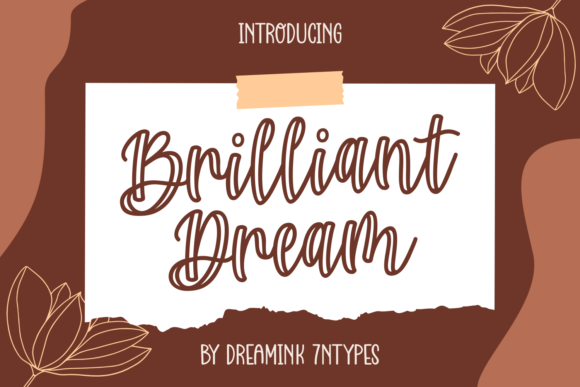 Brilliant Dream: A Handwritten Font for Elegant Web Design
