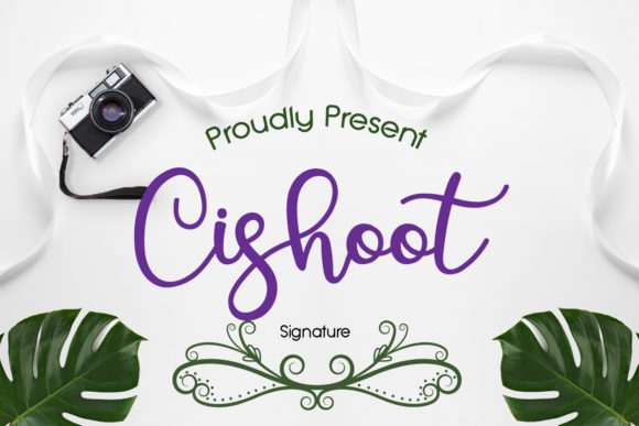 Cishoot: A Charming Handwritten Font for Crafters