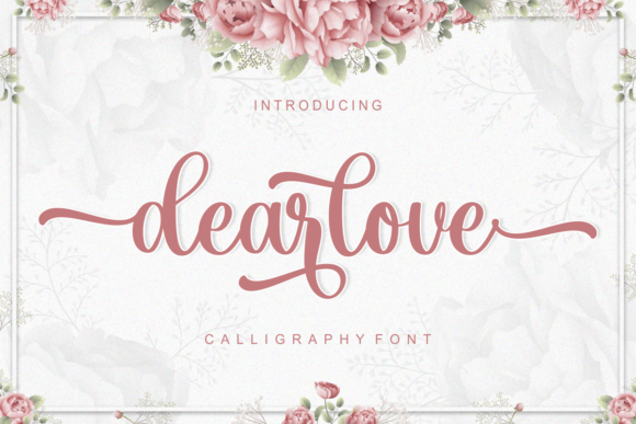 Dearlove: A Versatile Script Font for Elegant Branding