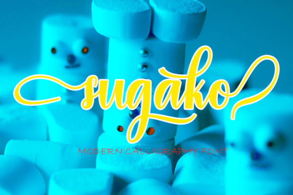 Discover Sugako: The Handwritten Font for Modern Editorial Design