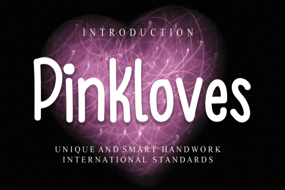 Discover the Charm of Pinkloves: A Handwritten Font for Editorial Design
