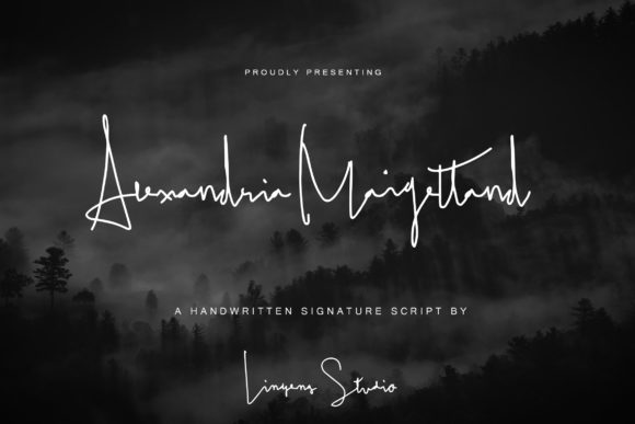 Elevate Your Brand with Alexandria Maigettand Font