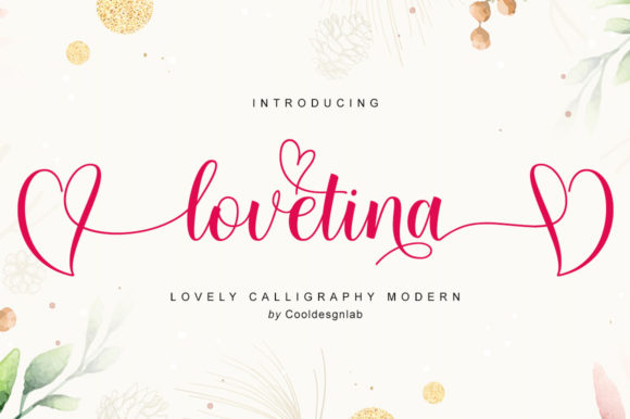 Elevate Your Craft with Lovetina: A Charming Script Font