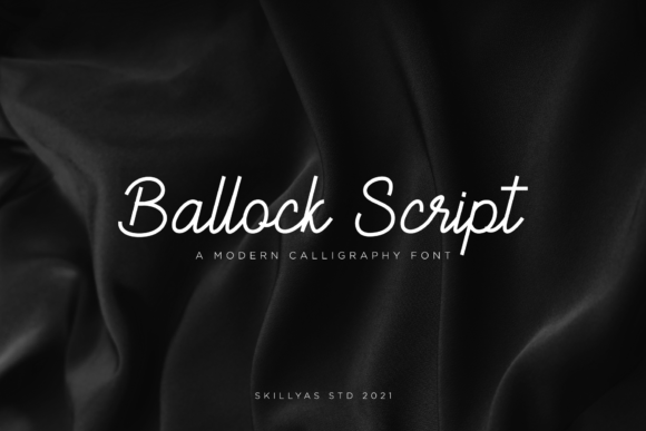 Elevate Your Editorial Design with Ballock Font