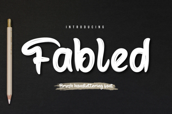 Enhance Your Brand with Fabled: A Versatile Handwritten Font