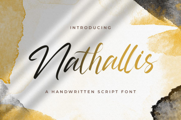 Enhance Your Campaigns with Nathallis: A Delicate Script Font