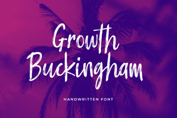 Enhance Your Web Design with Growth Buckingham Font