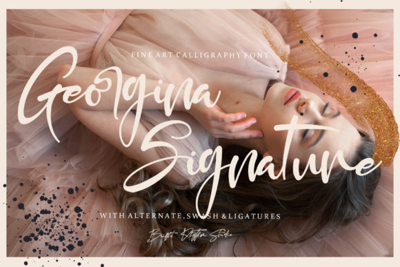 Georgina Signature: A Versatile Font for Creative Branding