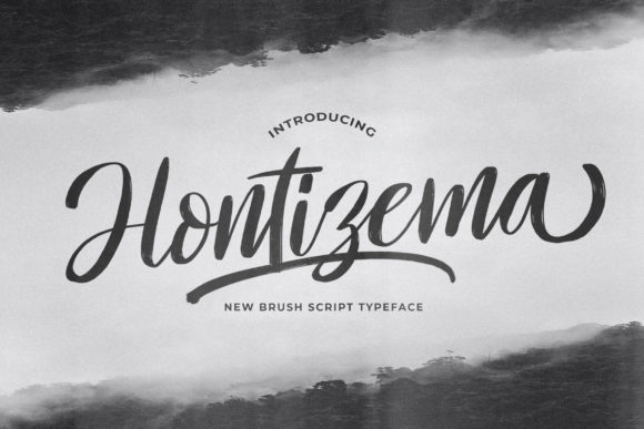 Hontizema: A Delicate Script Font for Editorial Elegance