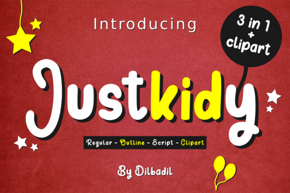 Justkidy: A Charming Handwritten Font for Editorial Design