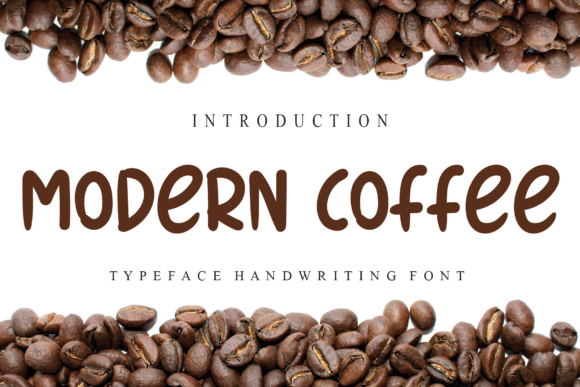 Modern Coffee: A Sweet and Friendly Handwritten Font