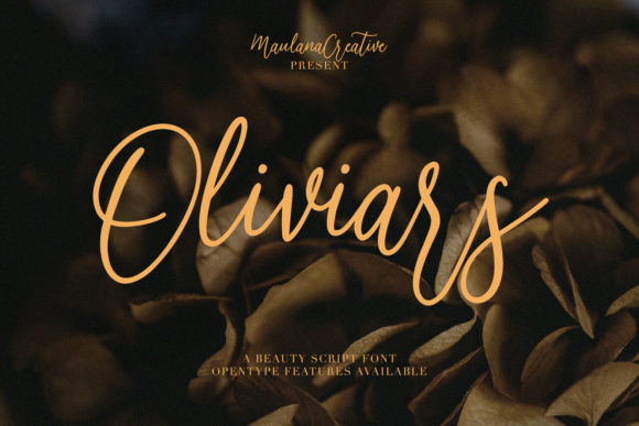 Oliviars: A Handwritten Font for Modern Web Design