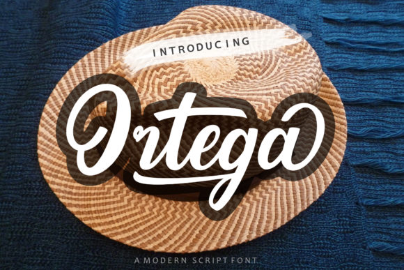 Ortega: A Handwritten Font for Creative Branding