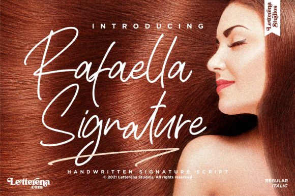 Rafaella Signature: A Handwritten Font for Modern Web Design