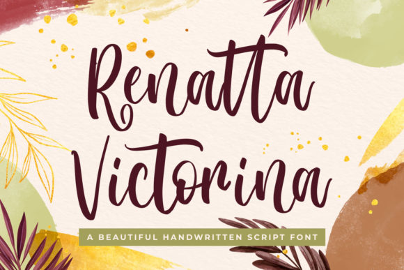 Renatta Victorina: A Handwritten Font for Bold Campaigns