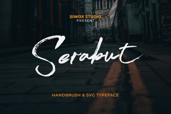 Serabut: A Script Amp Font for Creative Projects