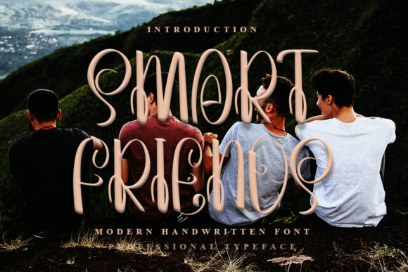 Smart Friends: A Whimsical Font for Eye-Catching Campaigns