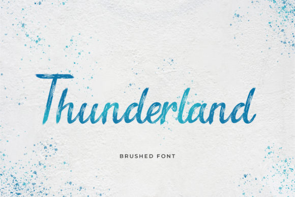 Thunderland: The Perfect Handwritten Font for Eye-Catching Campaigns