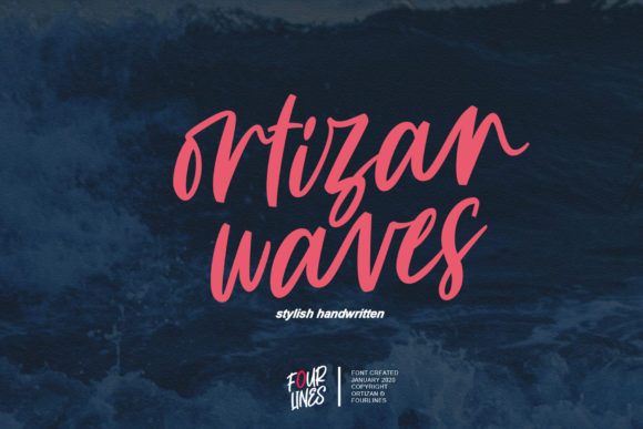 Transform Your Brand with Ortizan Waves Font