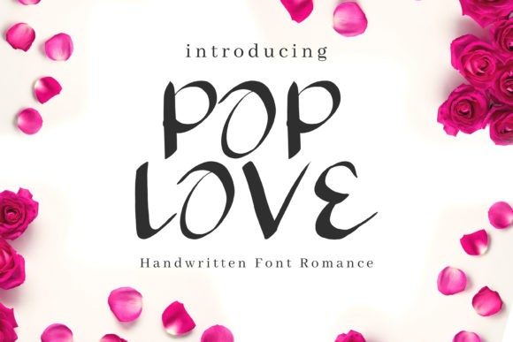 Transform Your Brand with Pop Love: A Charming Script Font