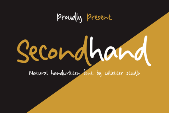 Transform Your Brand with Secondhand: A Fun and Quirky Font