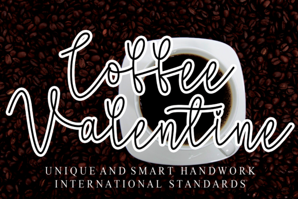 Unleash Creativity with Coffee Valentine Font