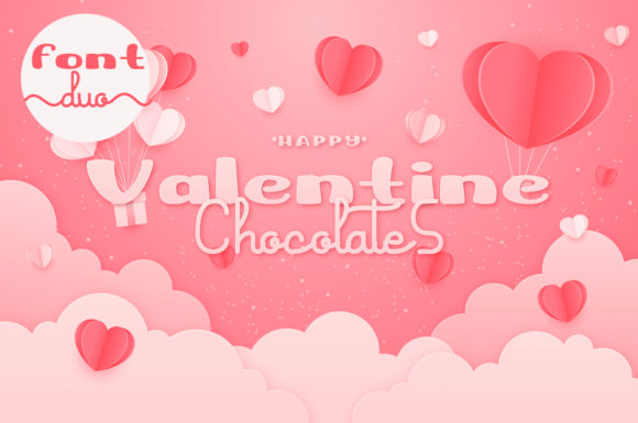 Valentine Chocolates: A Font for Elegant Campaigns