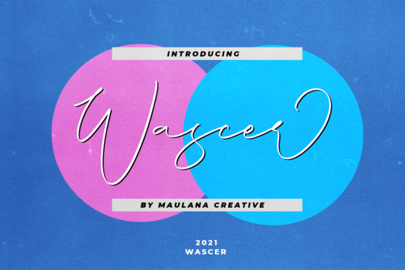 Wascer: A Premium Script Font for Creative Projects